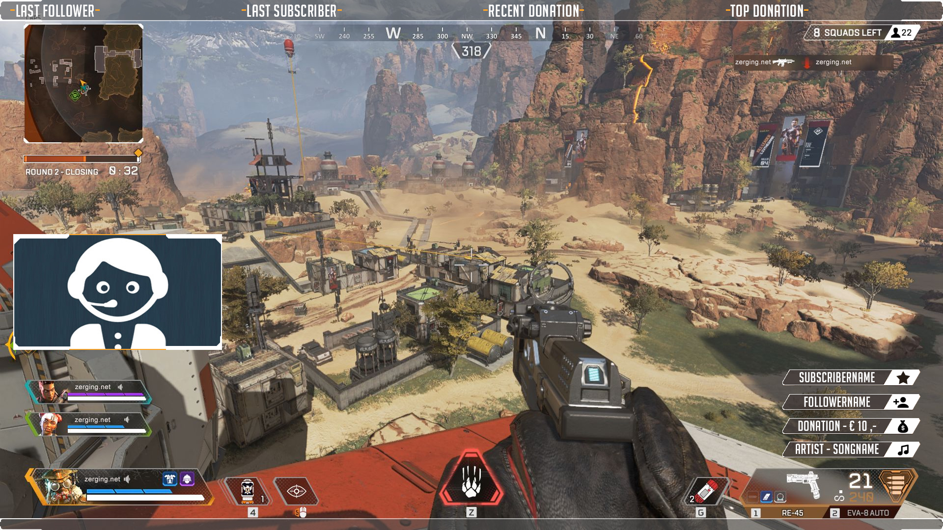 Free Apex Streaming Kit Including Offline Banner Overlays And Panels For Your Channel Apexlegends